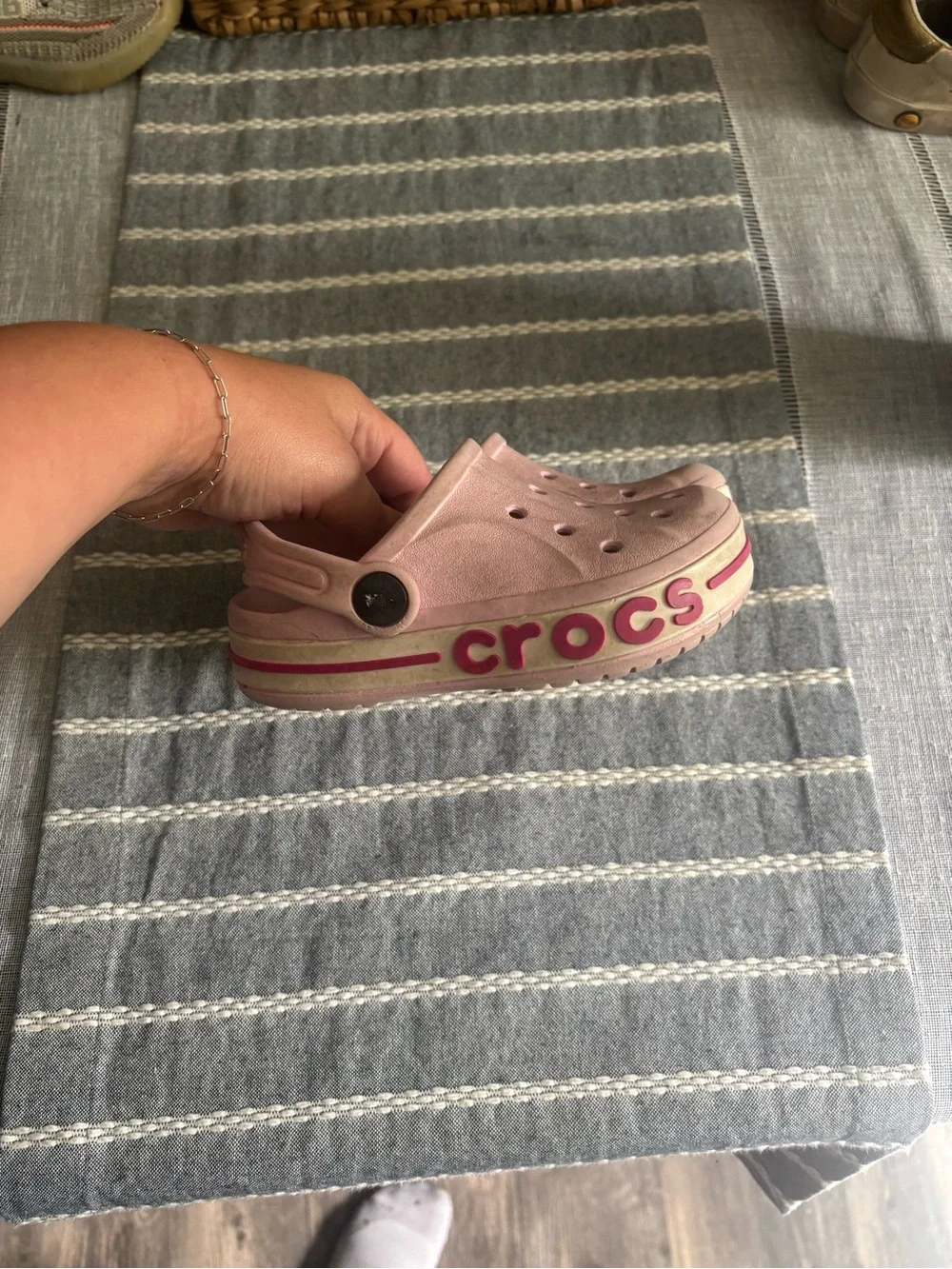 Kids Pink Crocs